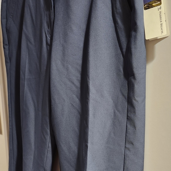 NWT- Pebble Beach Golf Capri Performance Pants Size 12. 👖 Blue - Picture 13 of 13